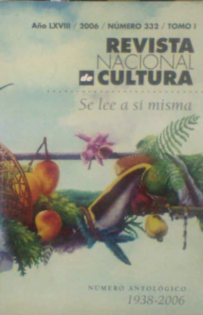 Revista Nacional de Cultura 332 Tomo I